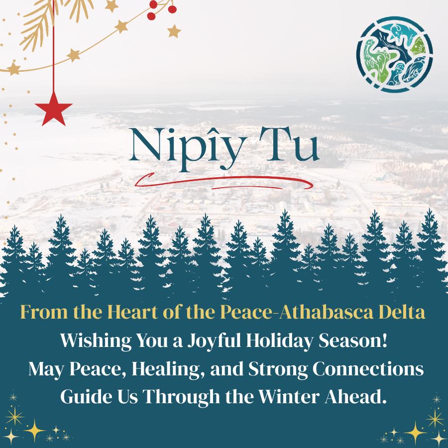 Peace-Athabasca Delta Holiday Card